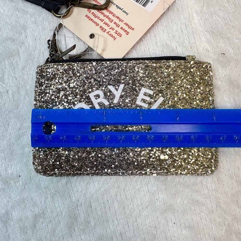 Ivory Ella Glitter Wallet - Picture 6 of 7